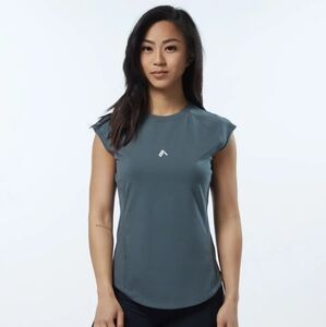 Red Alphalete Velocity Tee